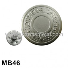 MB46 - "UNITED COLORS OF BENETTON" Metal Button